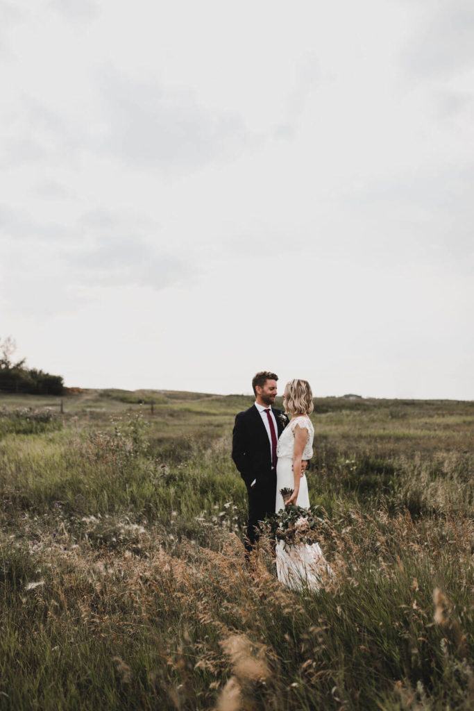 those prairie wedding views