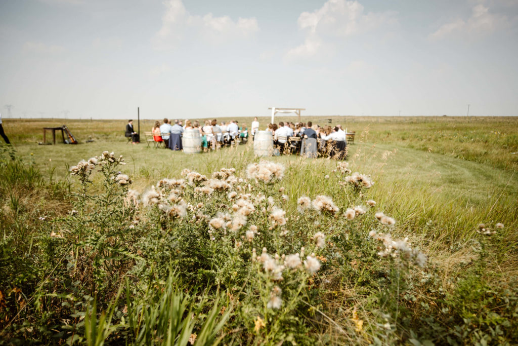 prairie ceremony field