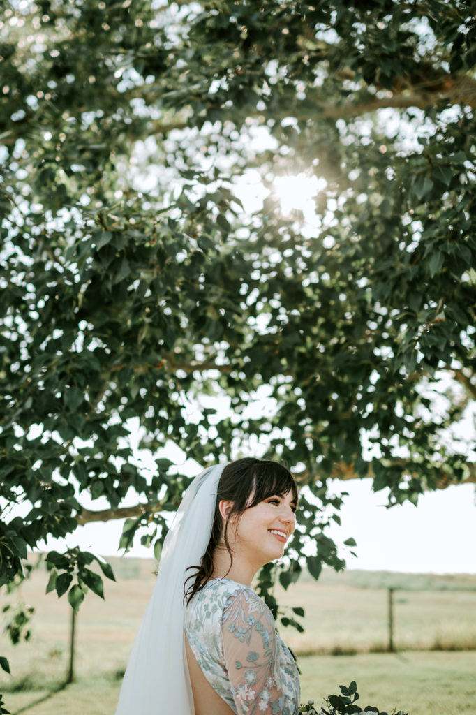 Jessica and Adam - An artful day. Alberta Outdoor wedding venue. The Gathered